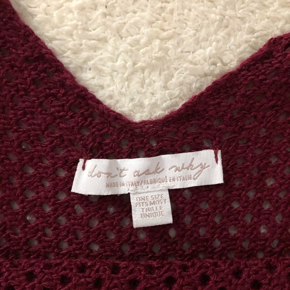 Cropped knit tank - Picture 3 of 4